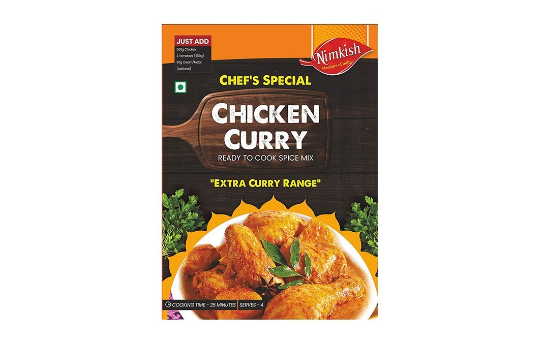 Nimkish Chicken Curry    Pack  40 grams